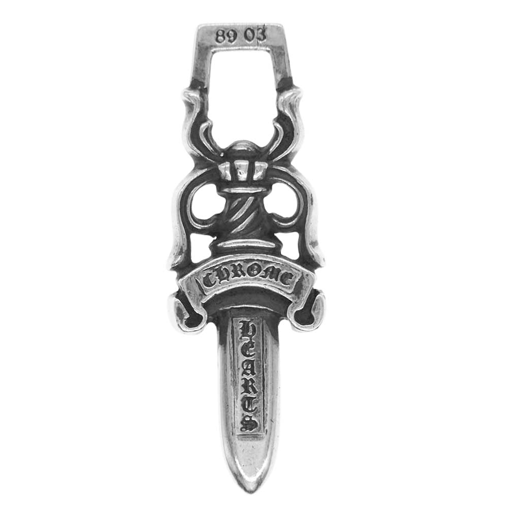 Chrome Hearts #10 Dagger Pendant "Silver"
