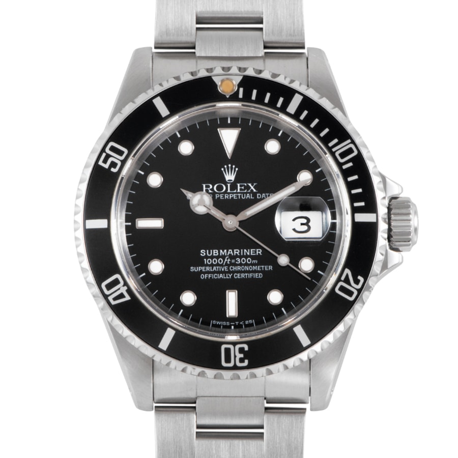 ROLEX ロレックス サブマリーナデイト 16610 X番 「Tip dot second」 Tritium【中古】