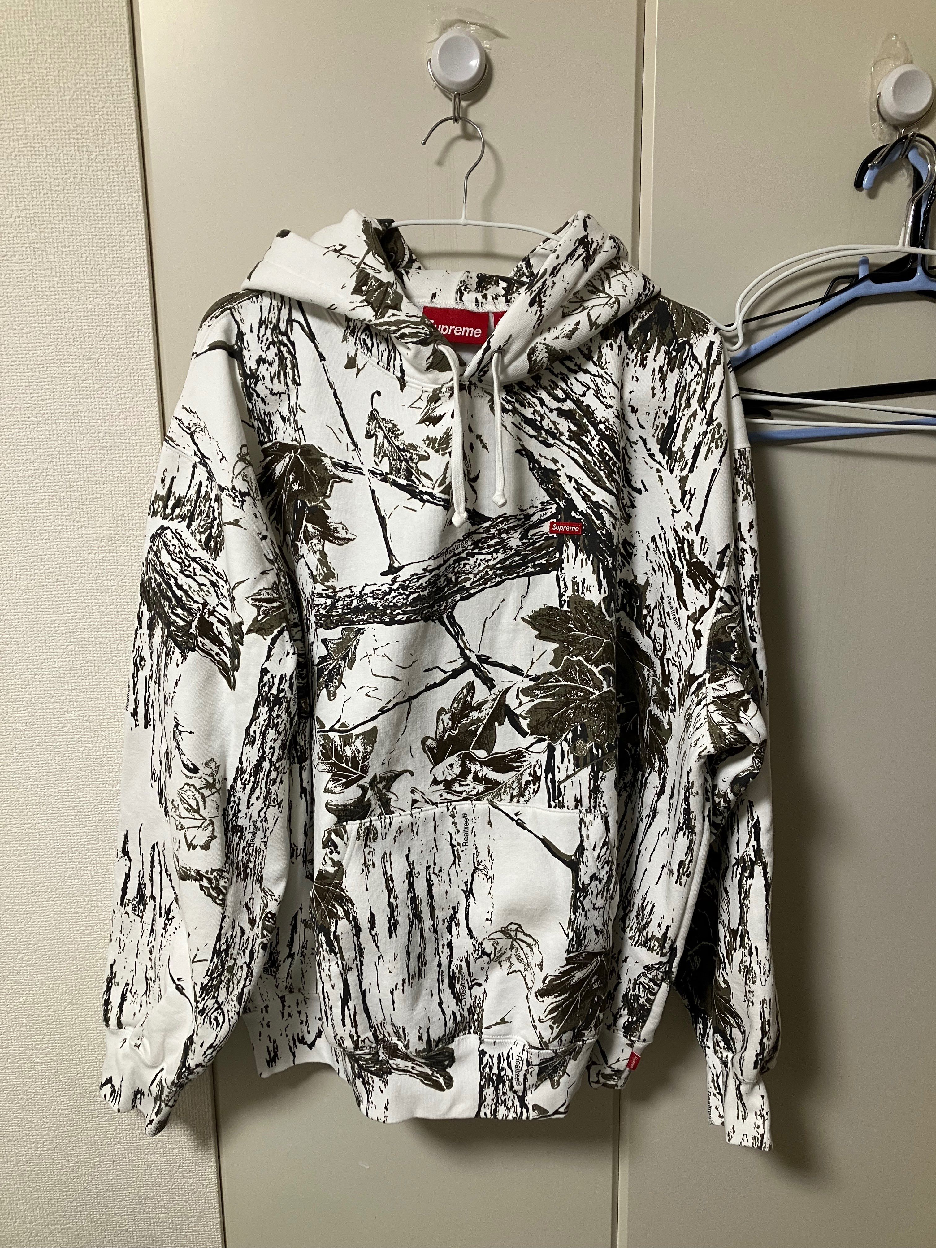 Supreme Small Box Hooded Sweatshirt "Snow Camo" (24SS)