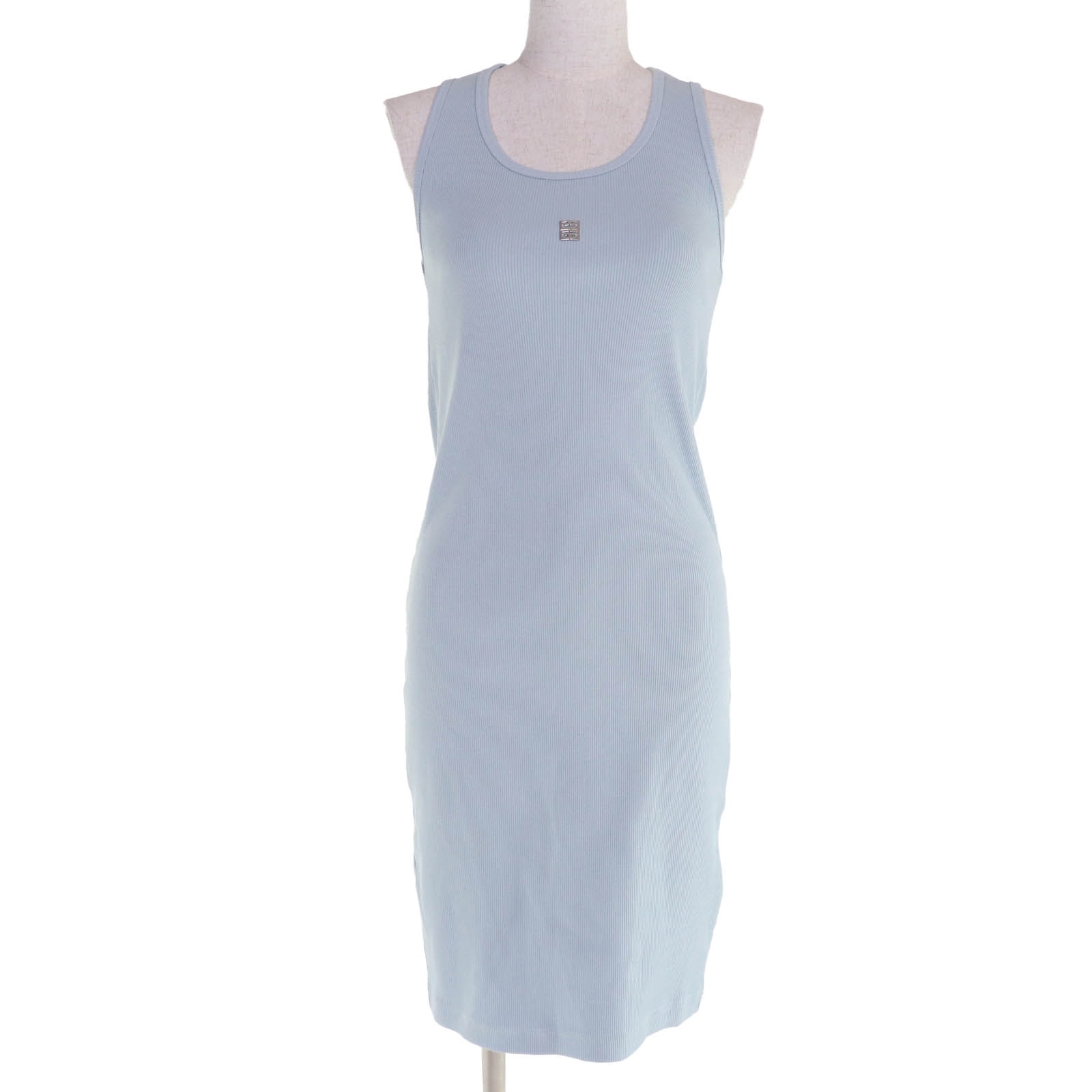 極美品 ジバンシィ ワンピース ブルー レディース XS BW21PS3YHY