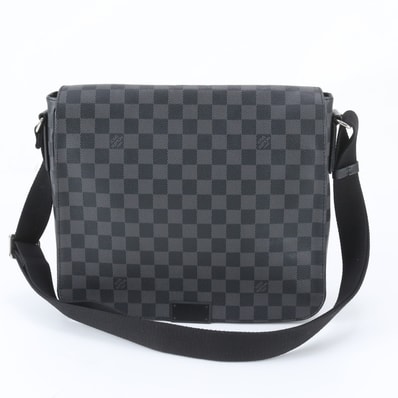 ■極美品 ルイヴィトン ダミエ グラフィット ディストリクト MM