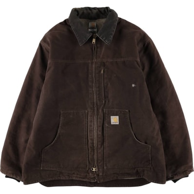 古着 カーハート Carhartt リッジコート 中綿入り ダックワークジャケット メンズXXL相当/eaa614234