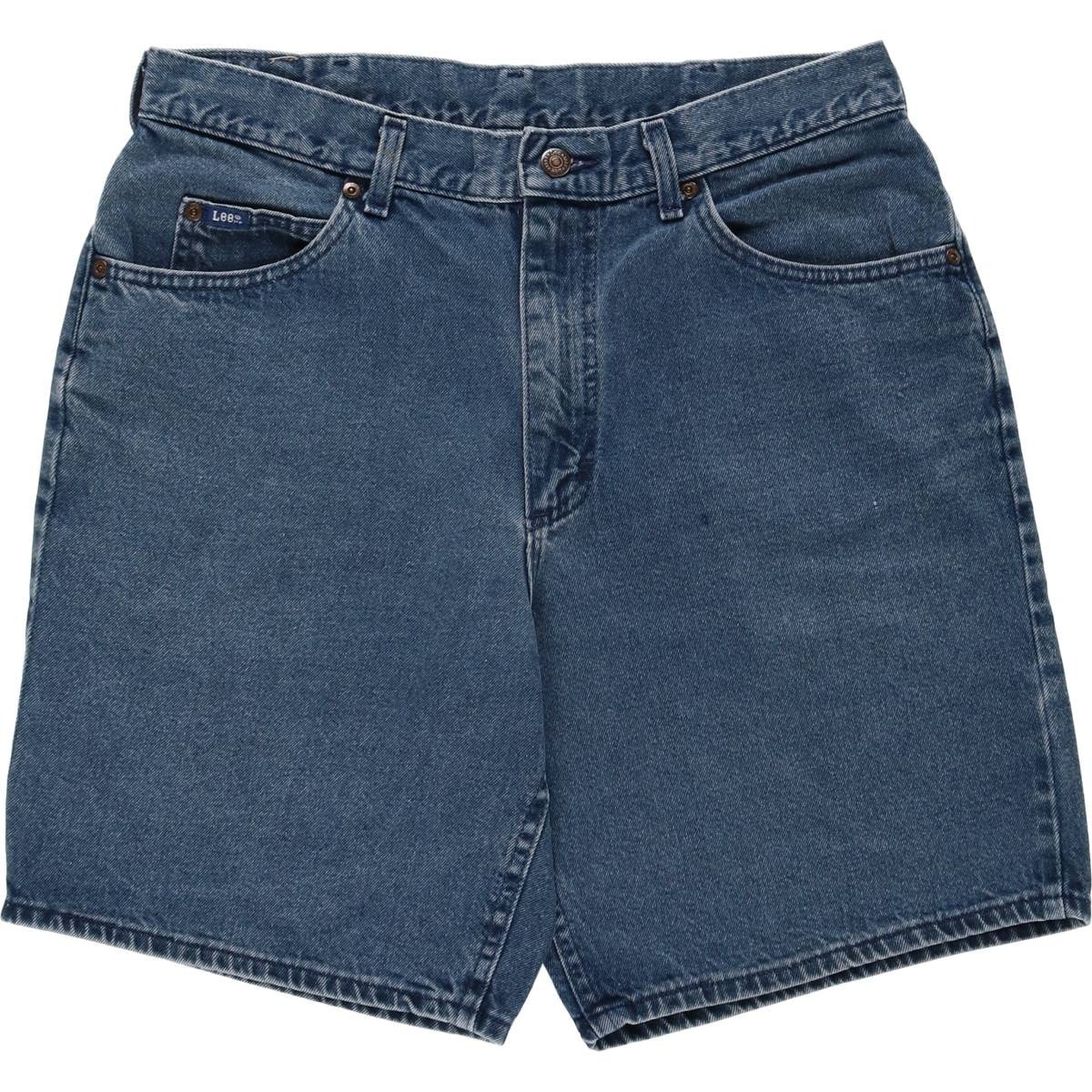 古着 リー Lee デニムショーツ ショートパンツ USA製 メンズw34相当/eaa656895