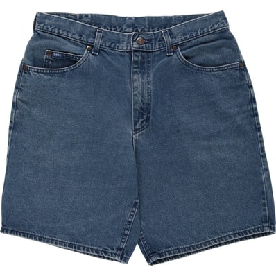 古着 リー Lee デニムショーツ ショートパンツ USA製 メンズw34相当/eaa656895