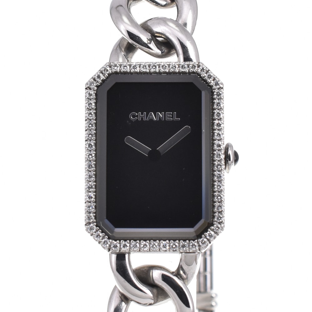シャネル CHANEL H3254 プルミエール ダイヤモンドベゼル クォーツ レディース 良品 保証書付き N#145623