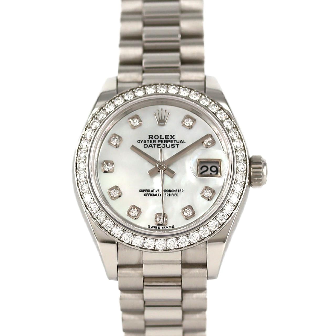 ロレックス デイトジャスト 279136RBR PT 自動巻 ランダム番