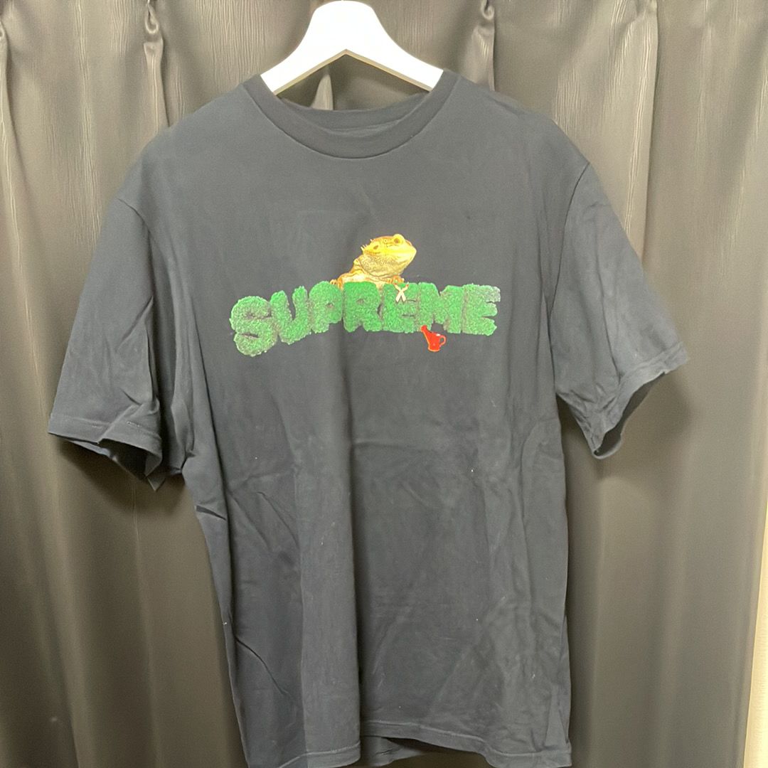 Supreme Lizard Tee "Navy"