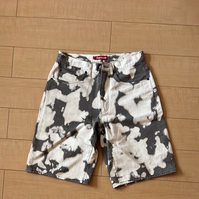 Supreme Baggy Denim Short (25SS) "Bleached"
