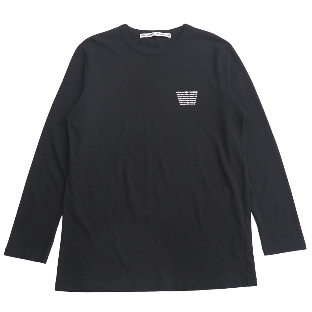 Alexander Wang High Twist Jersey Shrunken T-shirt 