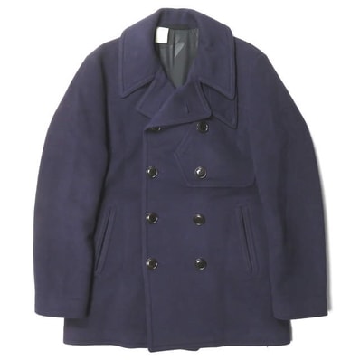 N.HOOLYWOOD メルトンウールミリタリーPコート 36