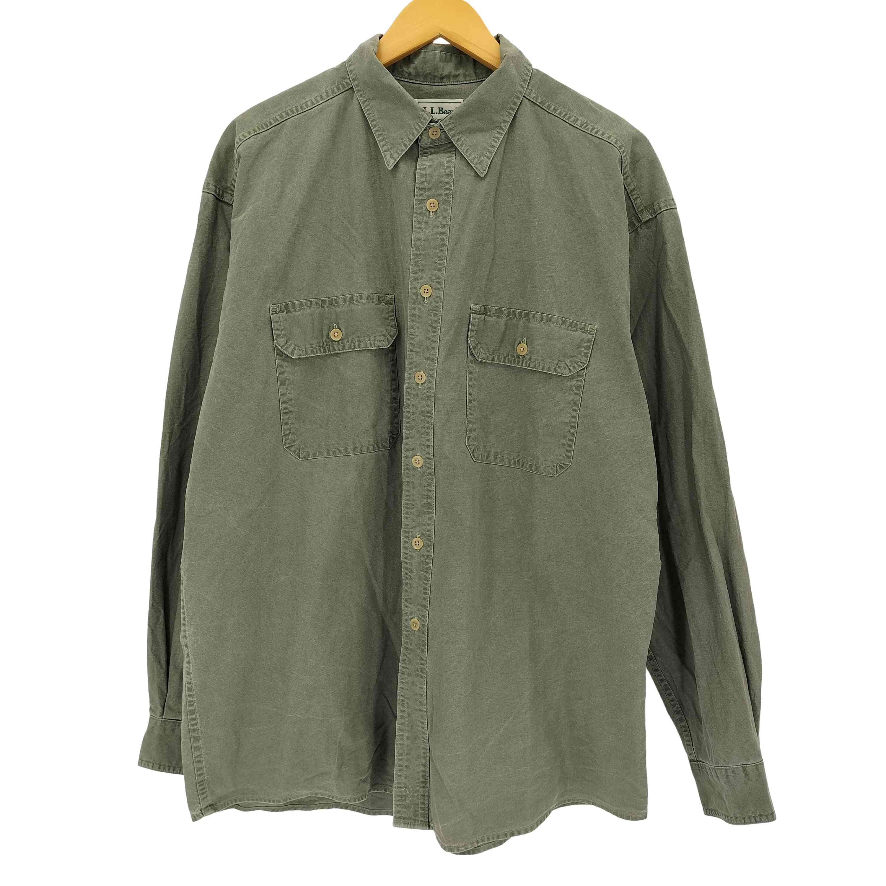 90s L/S レギュラーカラーシャツ【1143288247688】