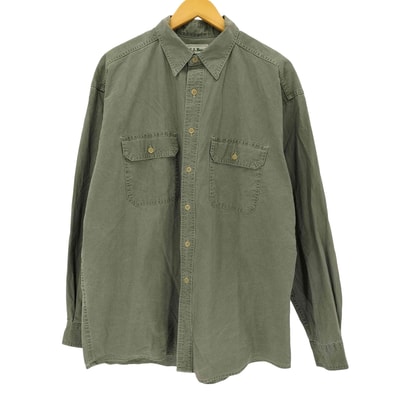 90s L/S レギュラーカラーシャツ【1143288247688】