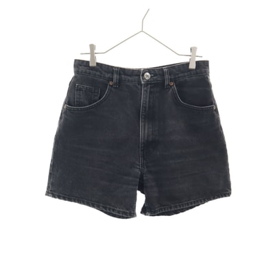ZARA ザラ デニムショートパンツ 6 ブラック