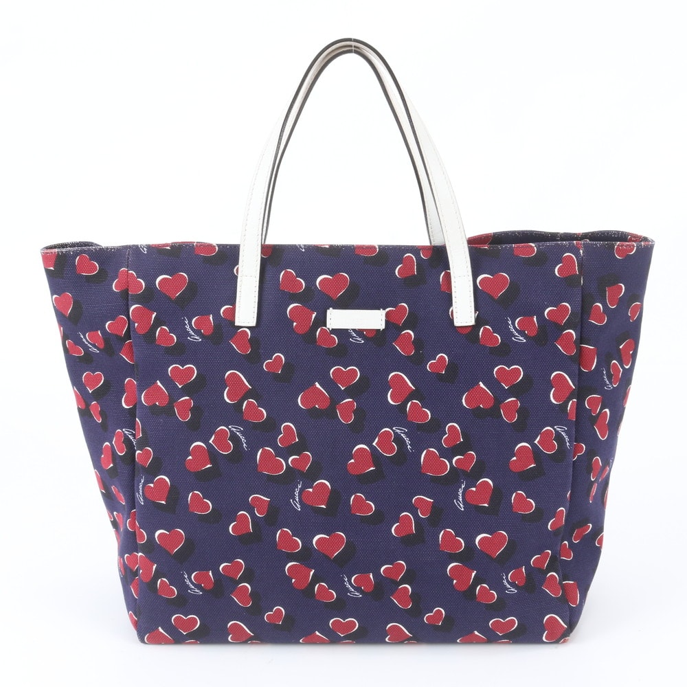 ■美品 グッチ ハートビート 282439 トート バッグ
