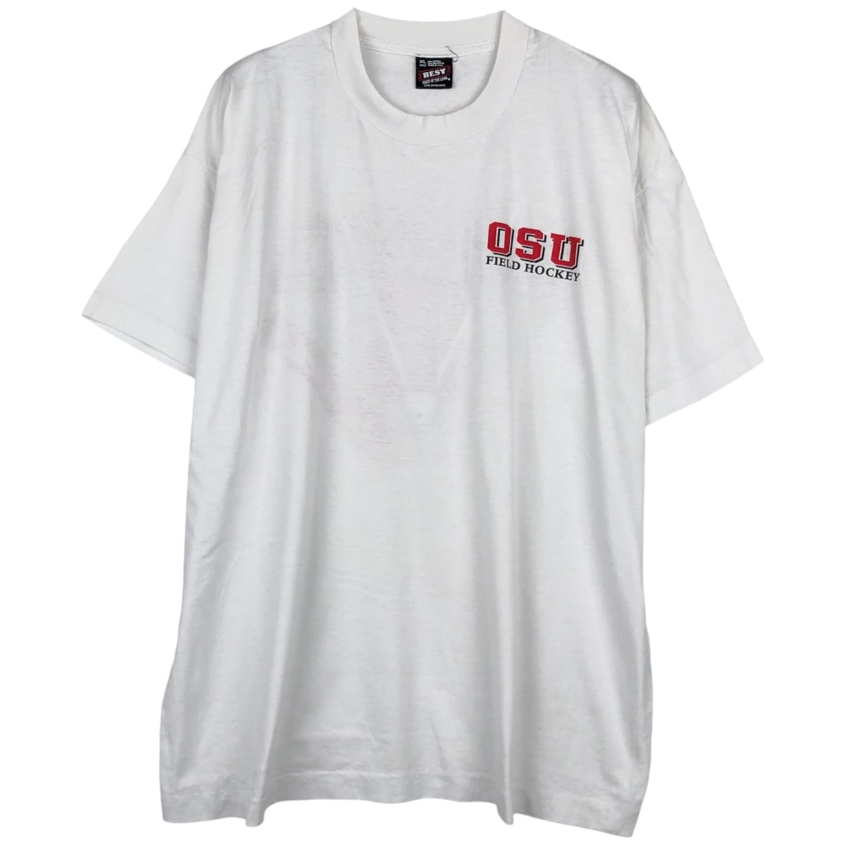 古着 90年代 フルーツオブザルーム FRUIT OF THE LOOM BEST OHIO STATE オハイオ州立大学 カレッジTシャツ USA製 メンズXL相当 ヴィンテージ/eaa655790