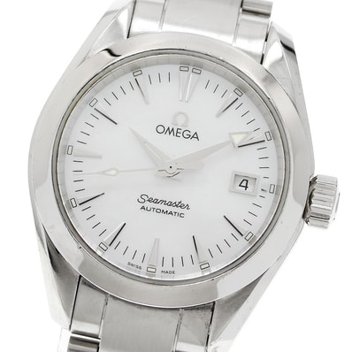 オメガ シーマスター アクアテラ 2573.70 レディース 【中古】