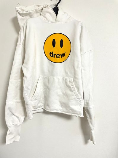drew house mascot deconstructed hoodie "Off White"