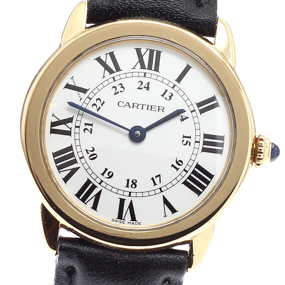 カルティエ ロンドソロ SM W6700355 レディース 【中古】