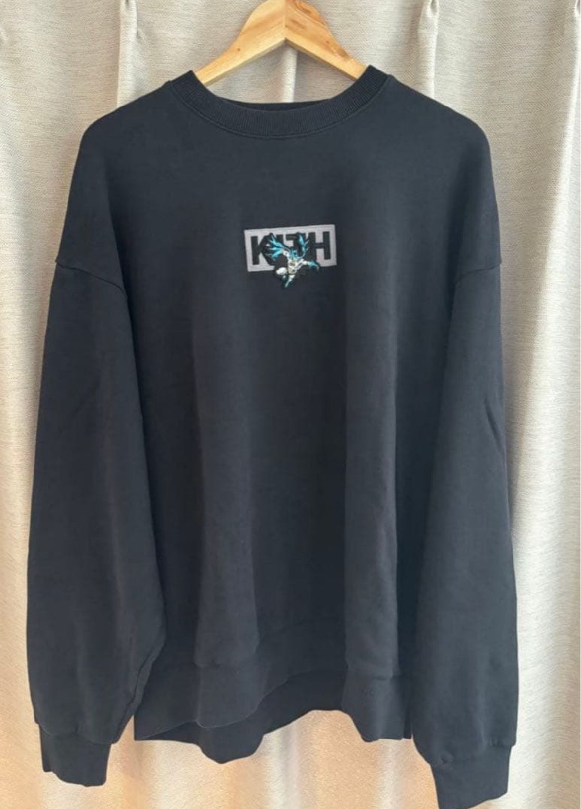Kith x Batman Classic Vintage Nelson Crewneck "Black"
