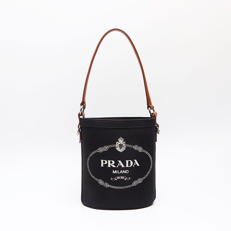 プラダ PRADA カナパ バケット ショルダーバッグ【中古】