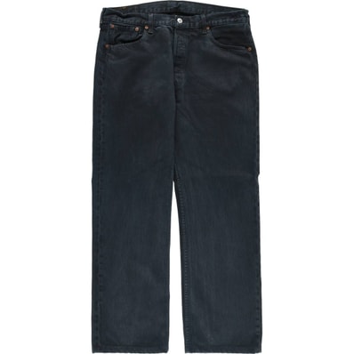 古着 リーバイス Levi's 501 ユーロモデル ブラックデニム ストレートデニムパンツ メンズw36相当/eaa617501