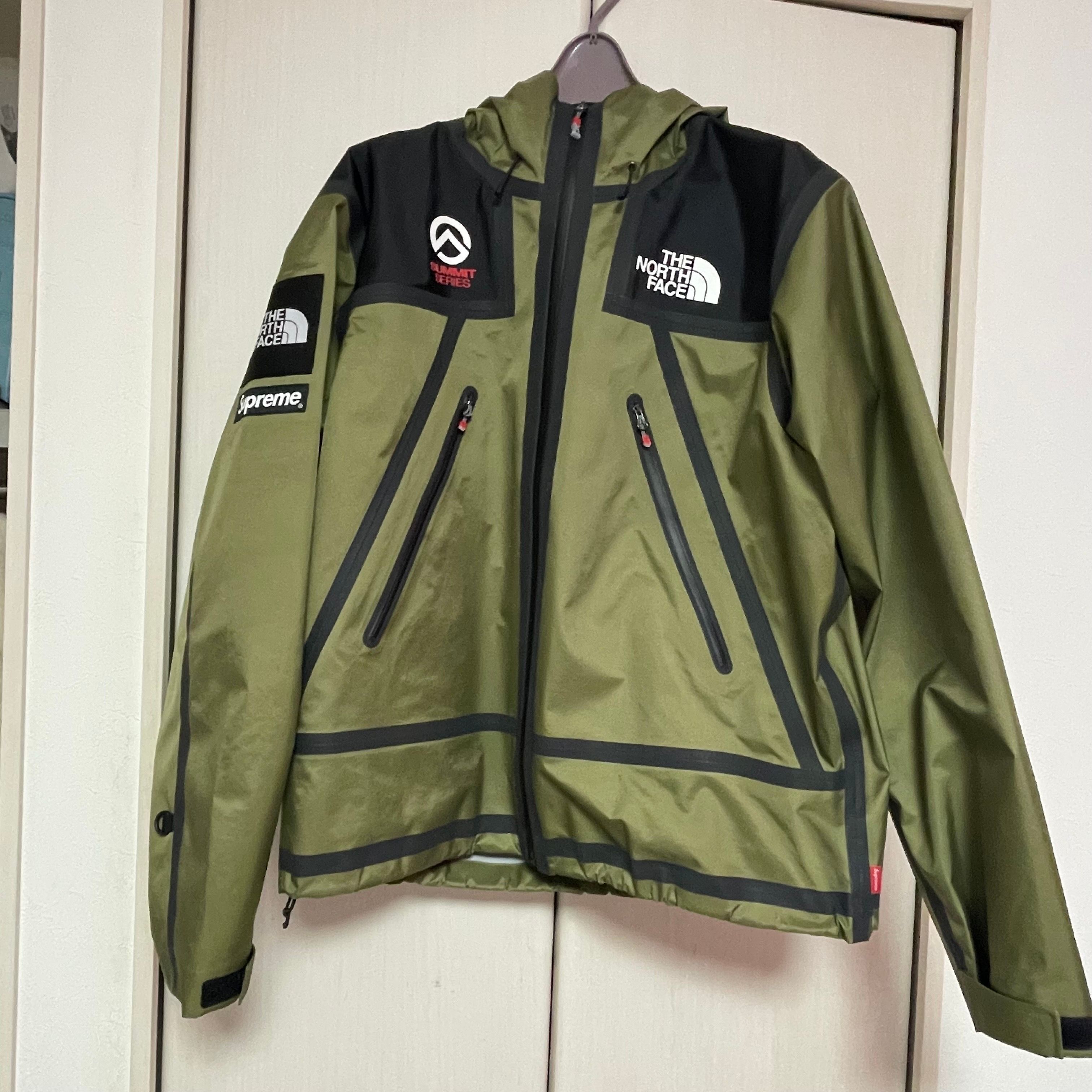 Supreme x The North Face Summit Series Outer Tape Seam Shell Jacket "Olive"
