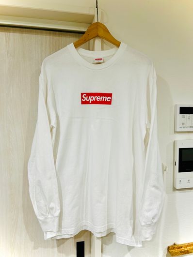 Supreme Box Logo L/S Tee "White"