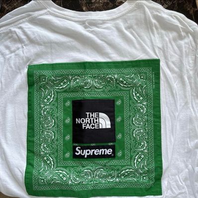 Supreme x The North Face Bandana Tee "White"