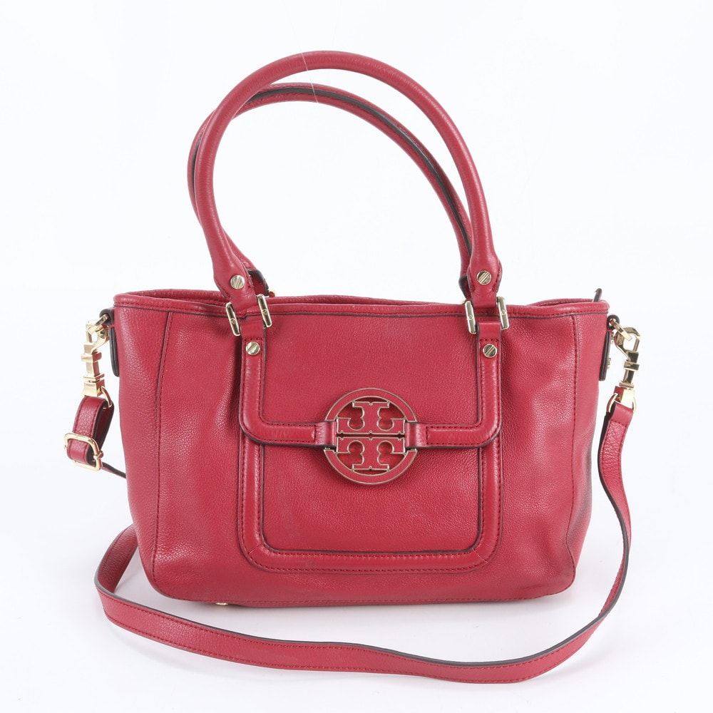 ■美品 トリーバーチ アマンダ サッチェルショルダーバッグ レザー