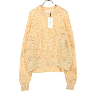 未使用 MOUSSY マウジー 長袖 ニット F オレンジ系