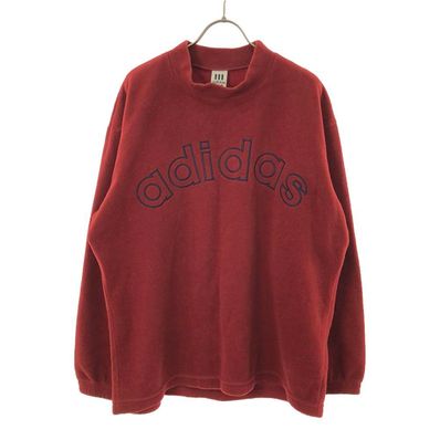 adidas 90s 長袖 スタンドカラー フリース トレーナー