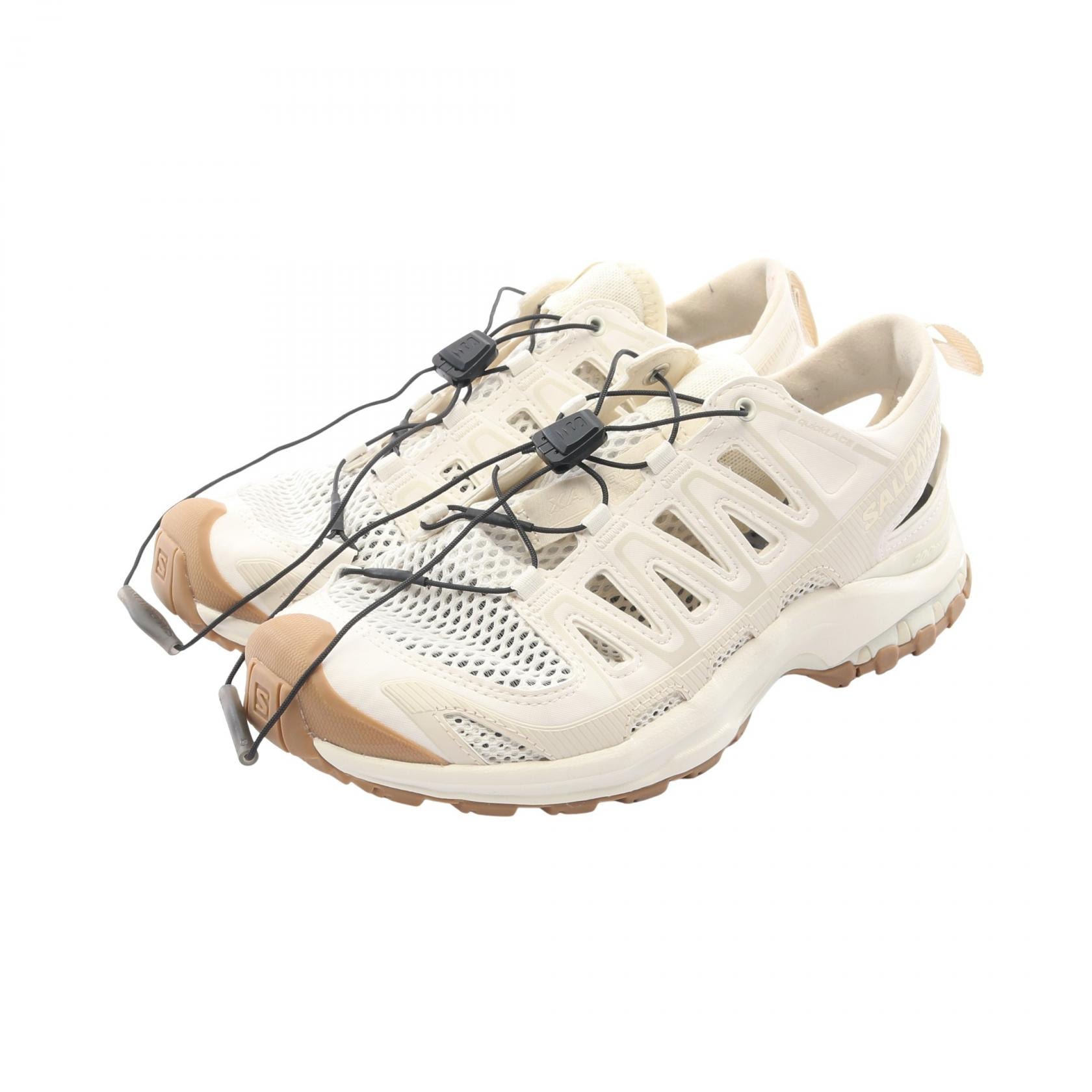 サロモン SALOMON XA PRO 3D AMPHIB スニーカー 靴 ファブリック レディース ホワイト系 【中古】