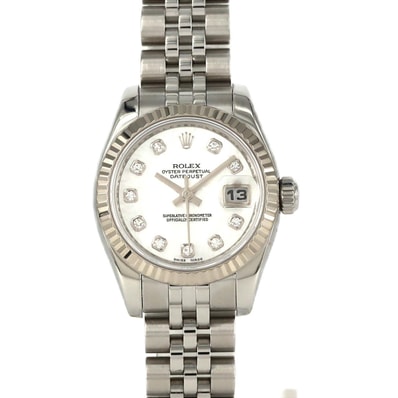 ロレックス デイトジャスト 179174NG SSxWG 自動巻 Z番