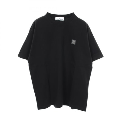 ストーンアイランド STONE ISLAND コンパスパッチ 半袖Tシャツ 衣料品 トップス コットン メンズ ブラック系 L1S152100030S0115V0 【新品】