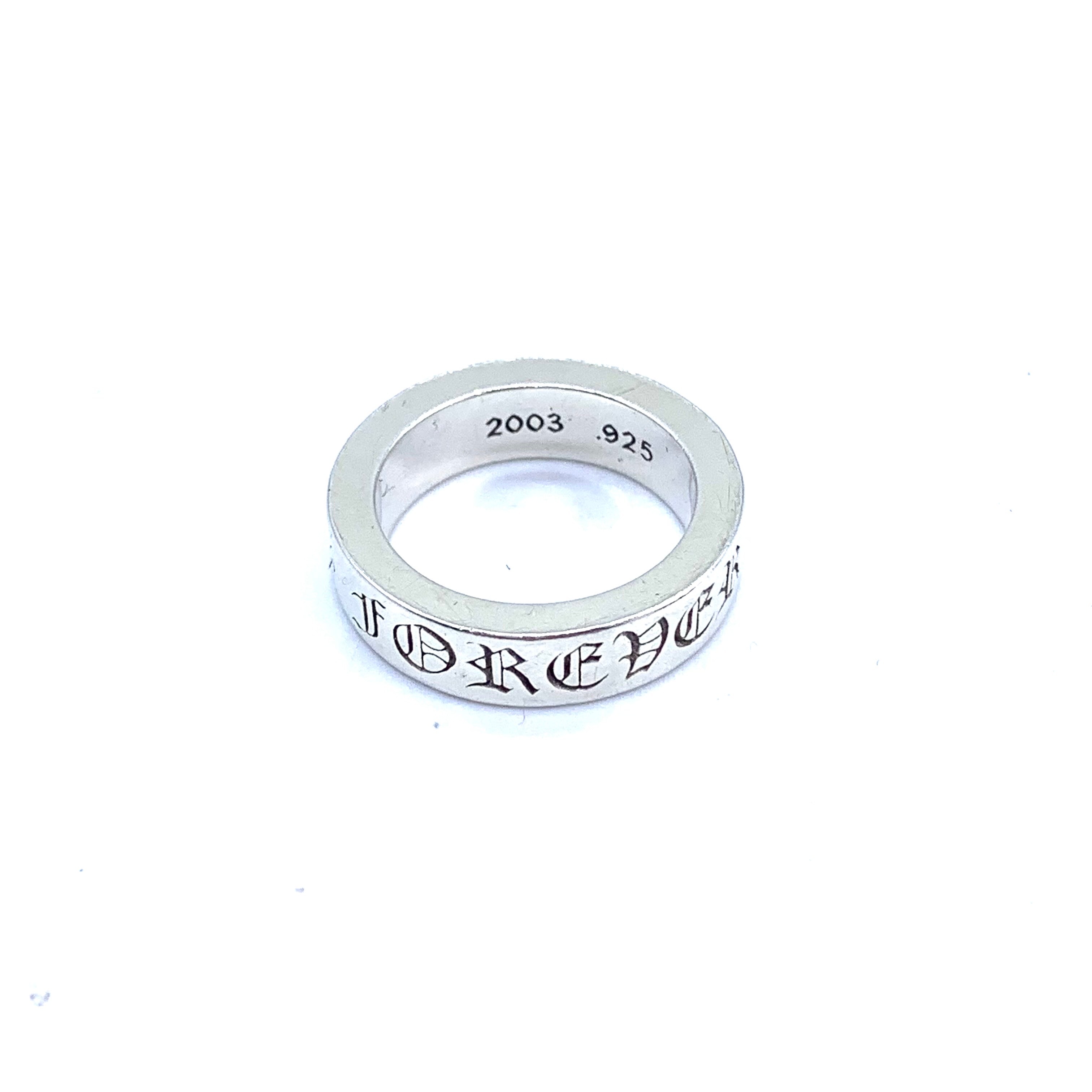 Chrome Hearts Spacer Ring 6mm CH Forever "Silver"