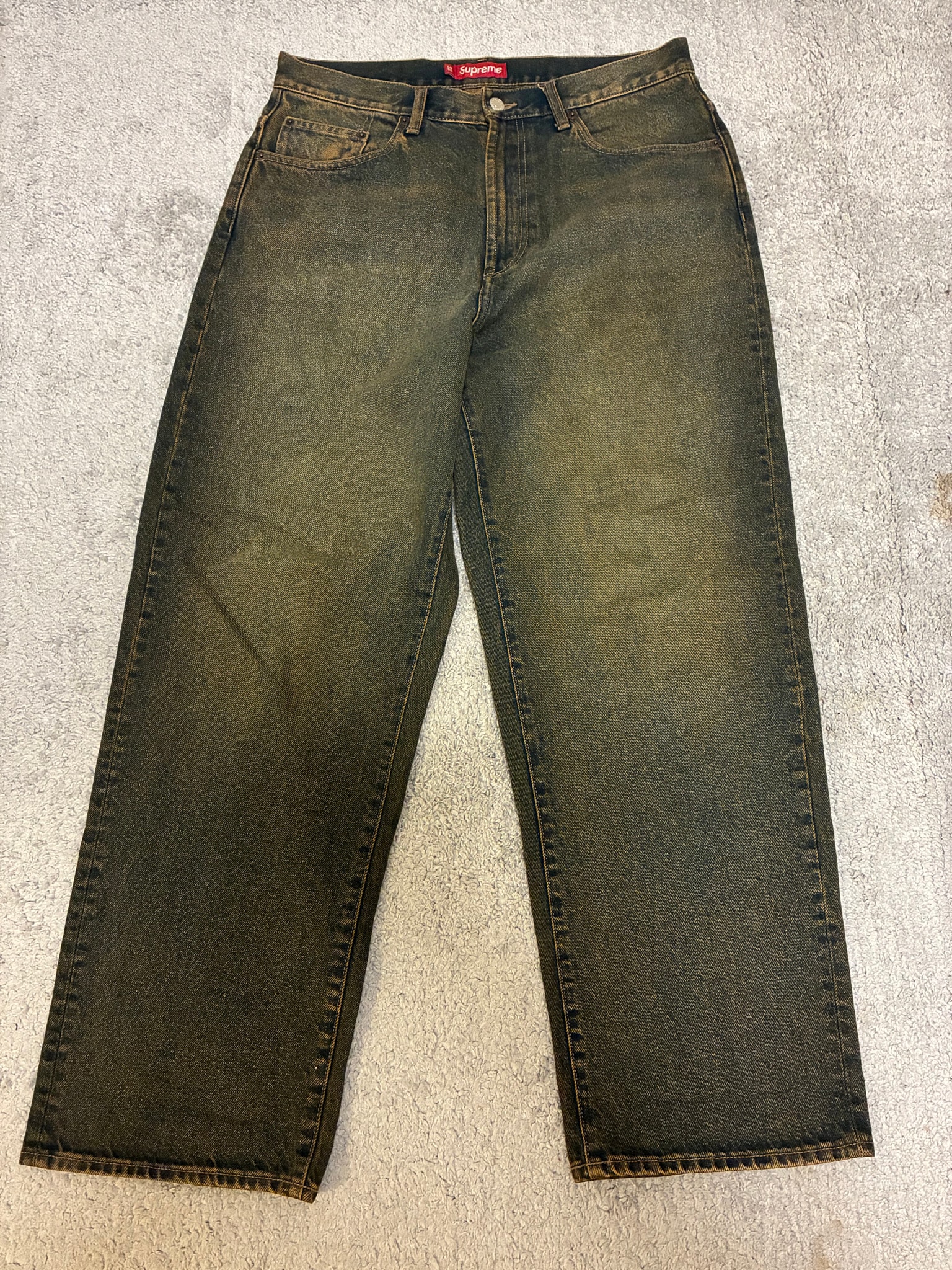 Supreme Baggy Jean "Dirty Indigo"