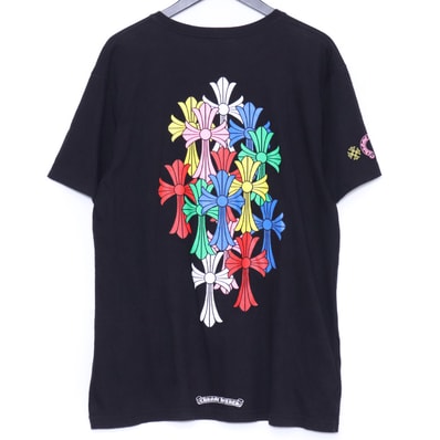 Chrome Hearts Multi Color Cemetery Cross T-Shirt "Black"