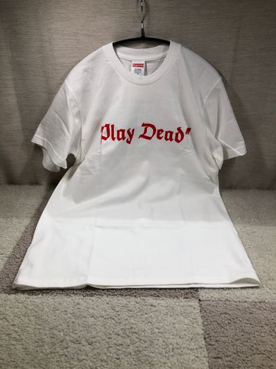 Supreme Play Dead Tee "White"