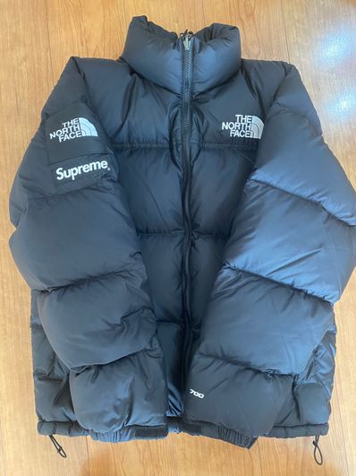 Supreme x The North Face Split Nuptse Jacket "Black" ND02400I / NF0A875F