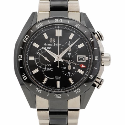 ★SALE【6wec0229】セイコー グランドセイコー SBGC223/9R86-0AG0 黒文字盤【中古】腕時計 メンズ