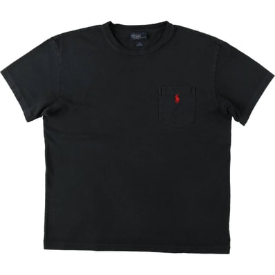 古着 ラルフローレン Ralph Lauren POLO by Ralph Lauren 半袖 ワンポイントロゴポケットTシャツ メンズM相当/eaa647818