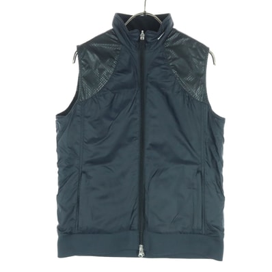 美品 NIKE ナイキ リバーシブル ワンポイントロゴ ノースリーブ ベスト M ブラック