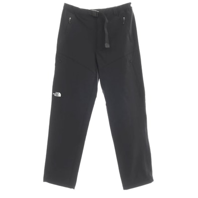 【中古】ザノースフェイス THE NORTH FACE ストレッチ ナイロン イージーパンツ ブラック系【サイズL】【メンズ】