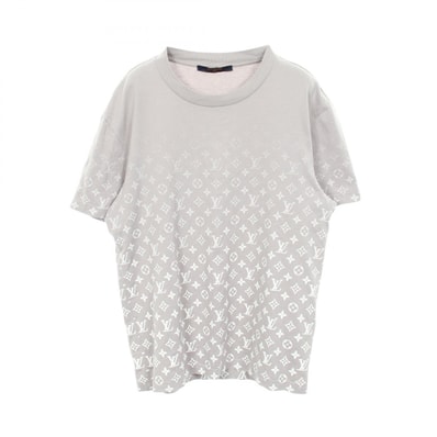 ルイ・ヴィトン LOUIS VUITTON モノグラムグラディエント クルーネック 半袖Tシャツ 衣料品 トップス コットン グレー メンズ グレー系 RM211Q NPG HKY42W 【中古】