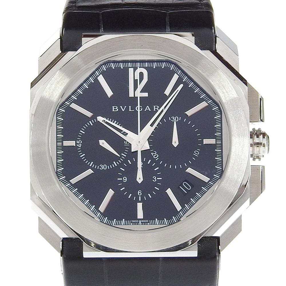 ブルガリ オクト ヴェロチッシモ 裏スケ cal.328 BG041SCH メン