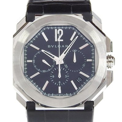 ブルガリ オクト ヴェロチッシモ 裏スケ cal.328 BG041SCH メン