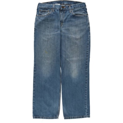 古着 カーハート Carhartt RELAXED FIT テーパードデニムパンツ メンズw34相当/eaa640519