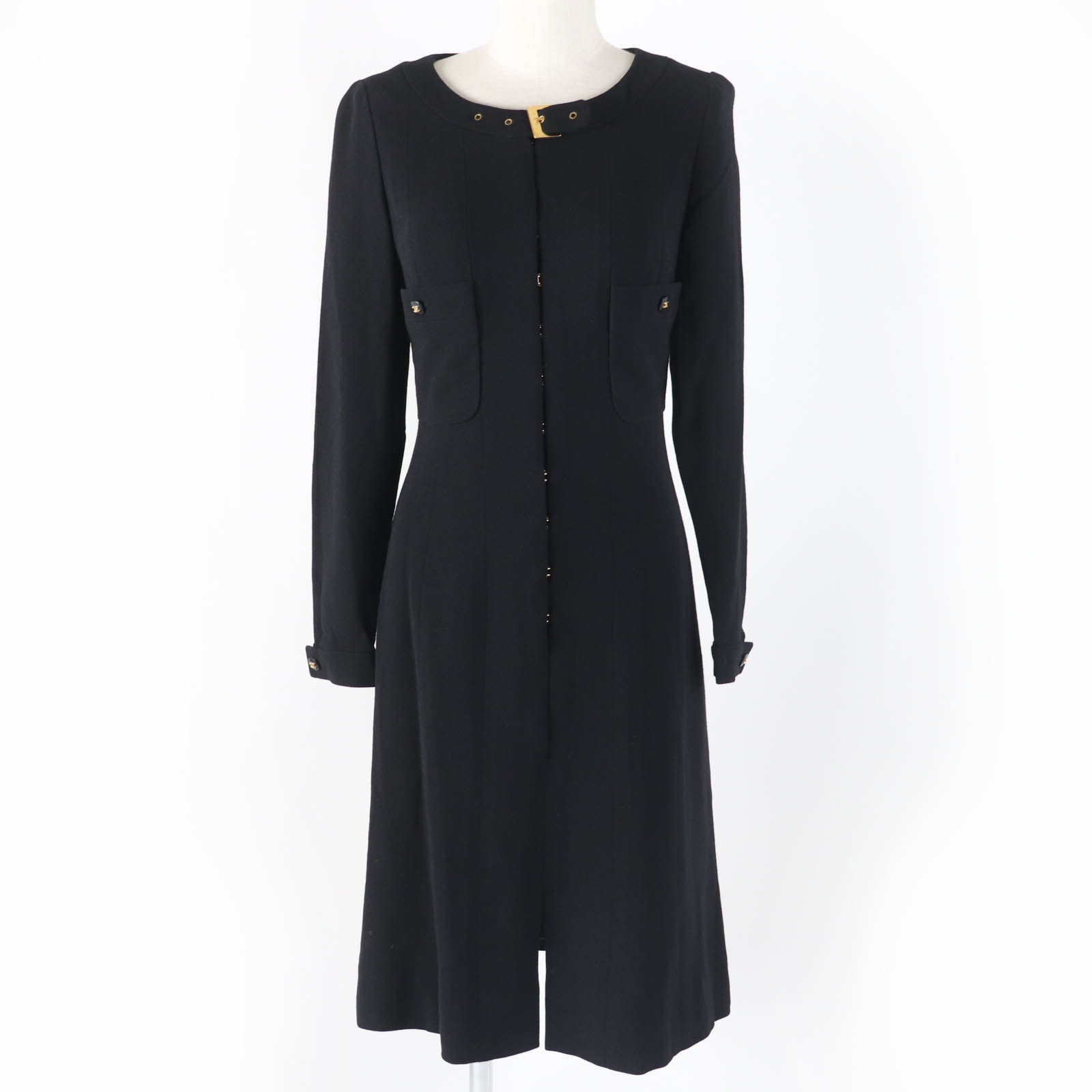 極美品 シャネル
 ワンピース ブラック レディース 36 96A P08207V04917