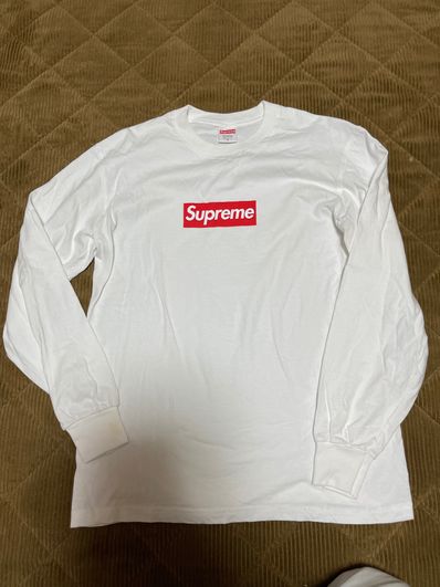 Supreme Box Logo L/S Tee "White"