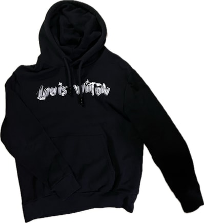 Louis Vuitton Graphic Hoodie "Noir"